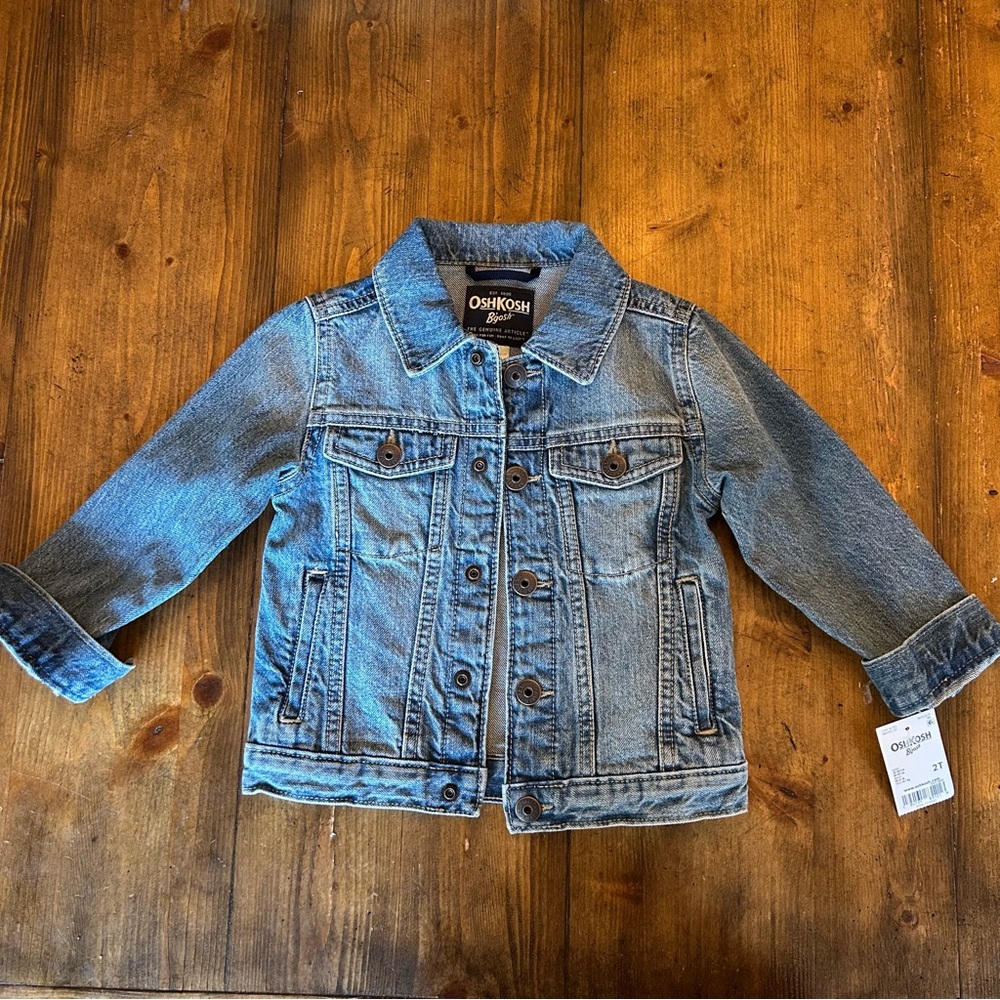 OshKosh Jean Jacket Size 2T, NWT